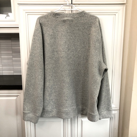 Men’s Vineyard Vines warm l/s grey fuzzy fleece - Picture 7 of 11